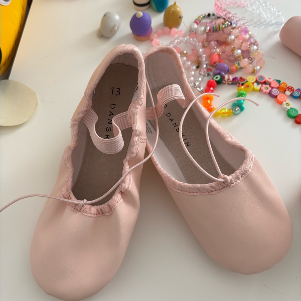 Danskin Light Pink Ballet Slippers